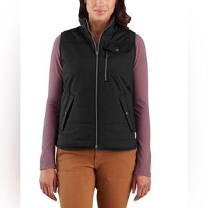 Carhartt Utility Sherpa Lined Vest Women's Size Large (12-14)